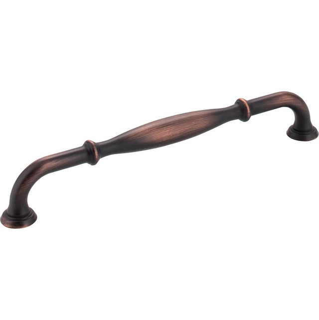 Jeffrey Alexander - 192 mm Center-to-Center Brushed Oil Rubbed Bronze Tiffany Cabinet Pull - Brushed Oil Rubbed Bronze