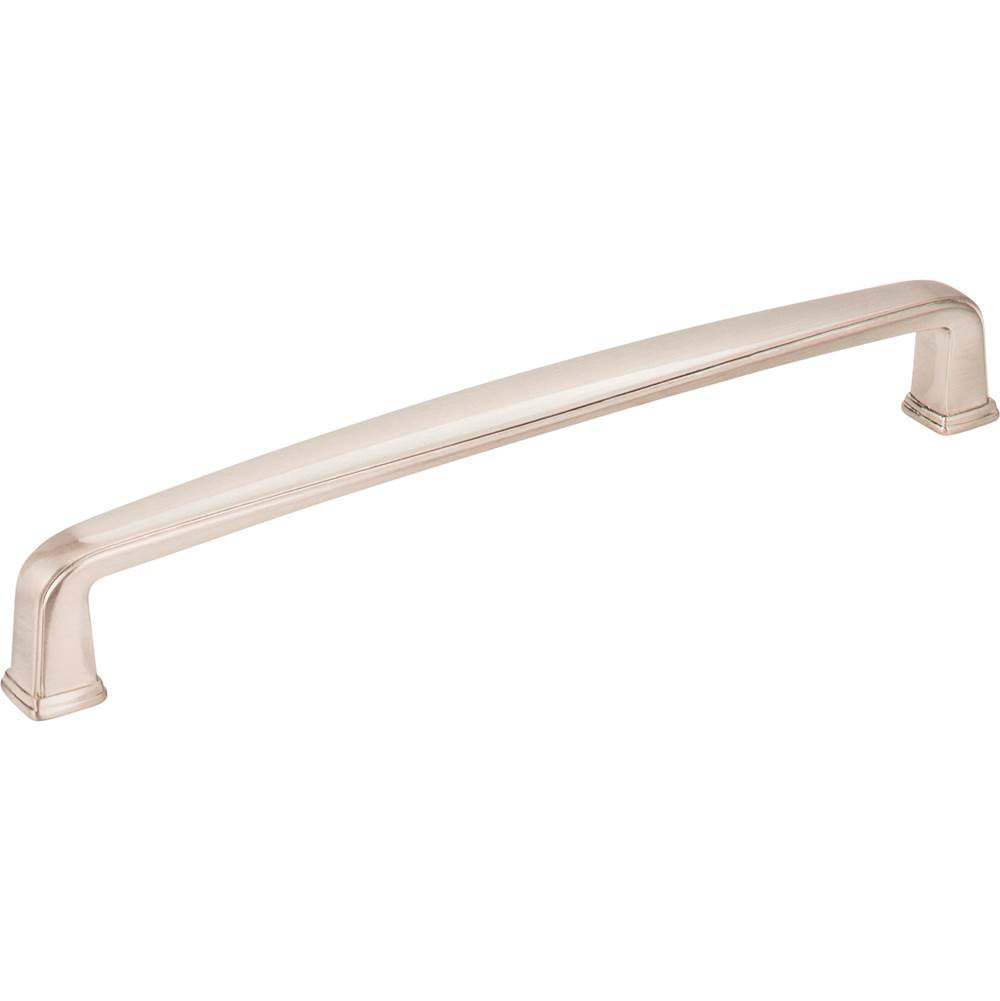 Jeffrey Alexander - 160 mm Center-to-Center Satin Nickel Square Milan 1 Cabinet Pull - Satin Nickel
