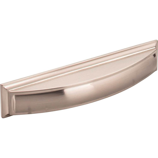 Jeffrey Alexander - 128 mm Center-to-Center Satin Nickel Square Annadale Cabinet Cup Pull - Satin Nickel