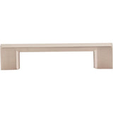 96 mm Center-to-Center Satin Nickel Square Sutton Cabinet Bar Pull