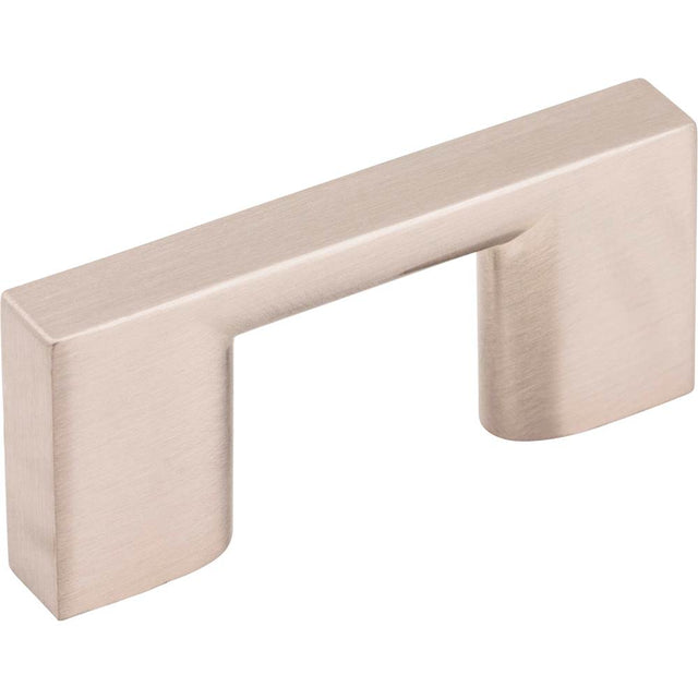 Jeffrey Alexander - 32 mm Center-to-Center Satin Nickel Square Sutton Cabinet Bar Pull - Satin Nickel