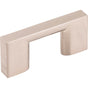 Jeffrey Alexander - 32 mm Center-to-Center Satin Nickel Square Sutton Cabinet Bar Pull - Satin Nickel