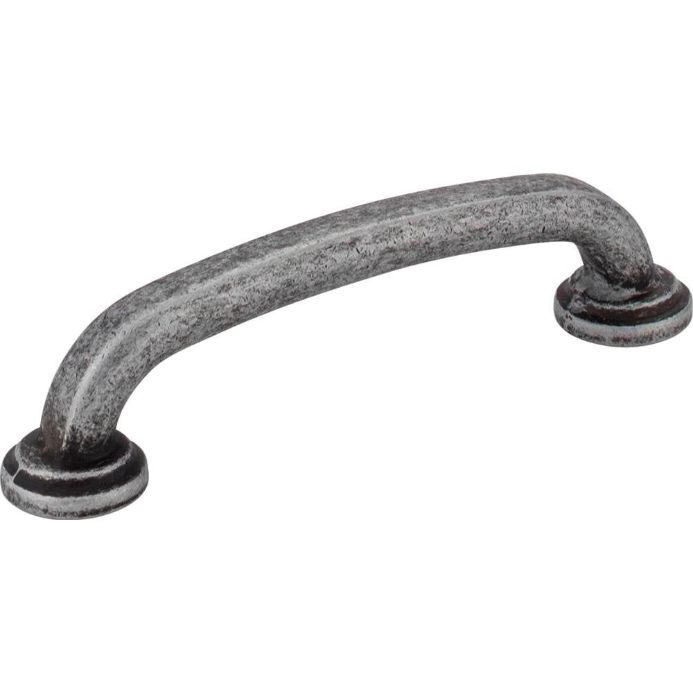 Jeffrey Alexander - 96 mm Center-to-Center Distressed Antique Silver Bremen 1 Cabinet Pull - Distressed Antique Silver
