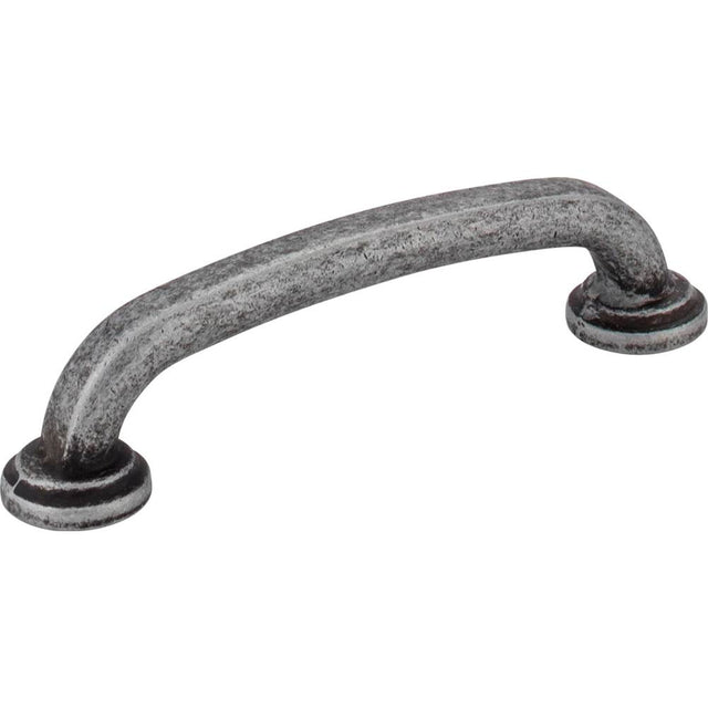 Jeffrey Alexander - 96 mm Center-to-Center Distressed Antique Silver Bremen 1 Cabinet Pull - Distressed Antique Silver
