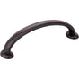 Jeffrey Alexander - 96 mm Center-to-Center Brushed Oil Rubbed Bronze Hudson Cabinet Pull - Brushed Oil Rubbed Bronze