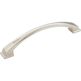 Jeffrey Alexander - 160 mm Center-to-Center Polished Nickel Arched Roman Cabinet Pull - Polished Nickel