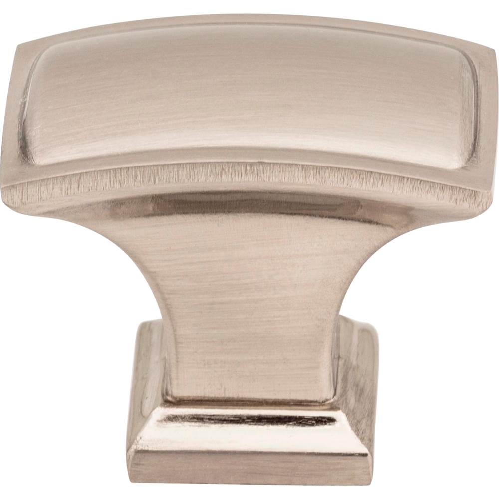 1-1/2'' Overall Length Satin Nickel Rectangle Annadale Cabinet Knob