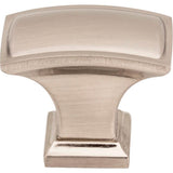 1-1/2'' Overall Length Satin Nickel Rectangle Annadale Cabinet Knob