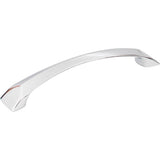 Jeffrey Alexander - 128 mm Center-to-Center Polished Chrome Pyramid Cairo Cabinet Pull - Polished Chrome