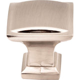 1-1/4'' Overall Length Satin Nickel Square Annadale Cabinet Knob