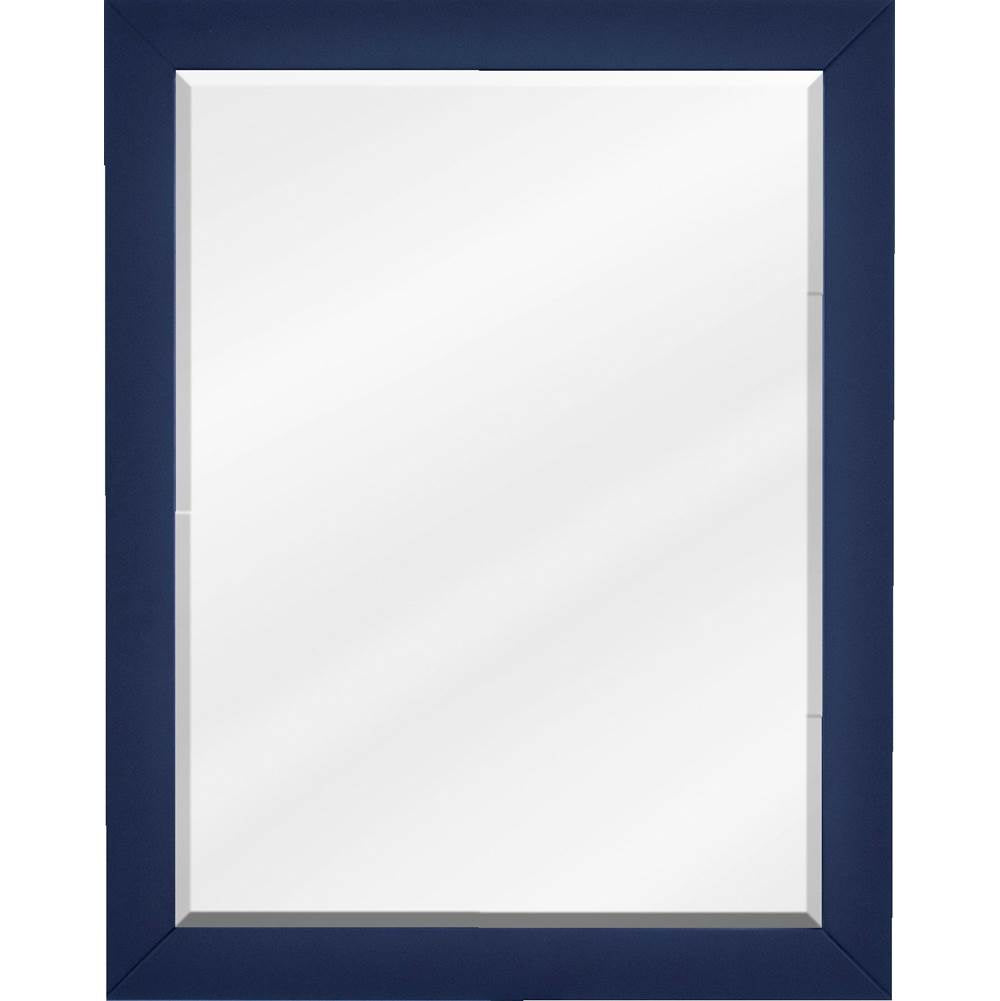Jeffrey Alexander - 22'' W x 1'' D x 28'' H Hale Blue Cade mirror - Hale Blue