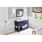 Jeffrey Alexander - 48'' Hale Blue Wavecrest Vanity - Hale Blue