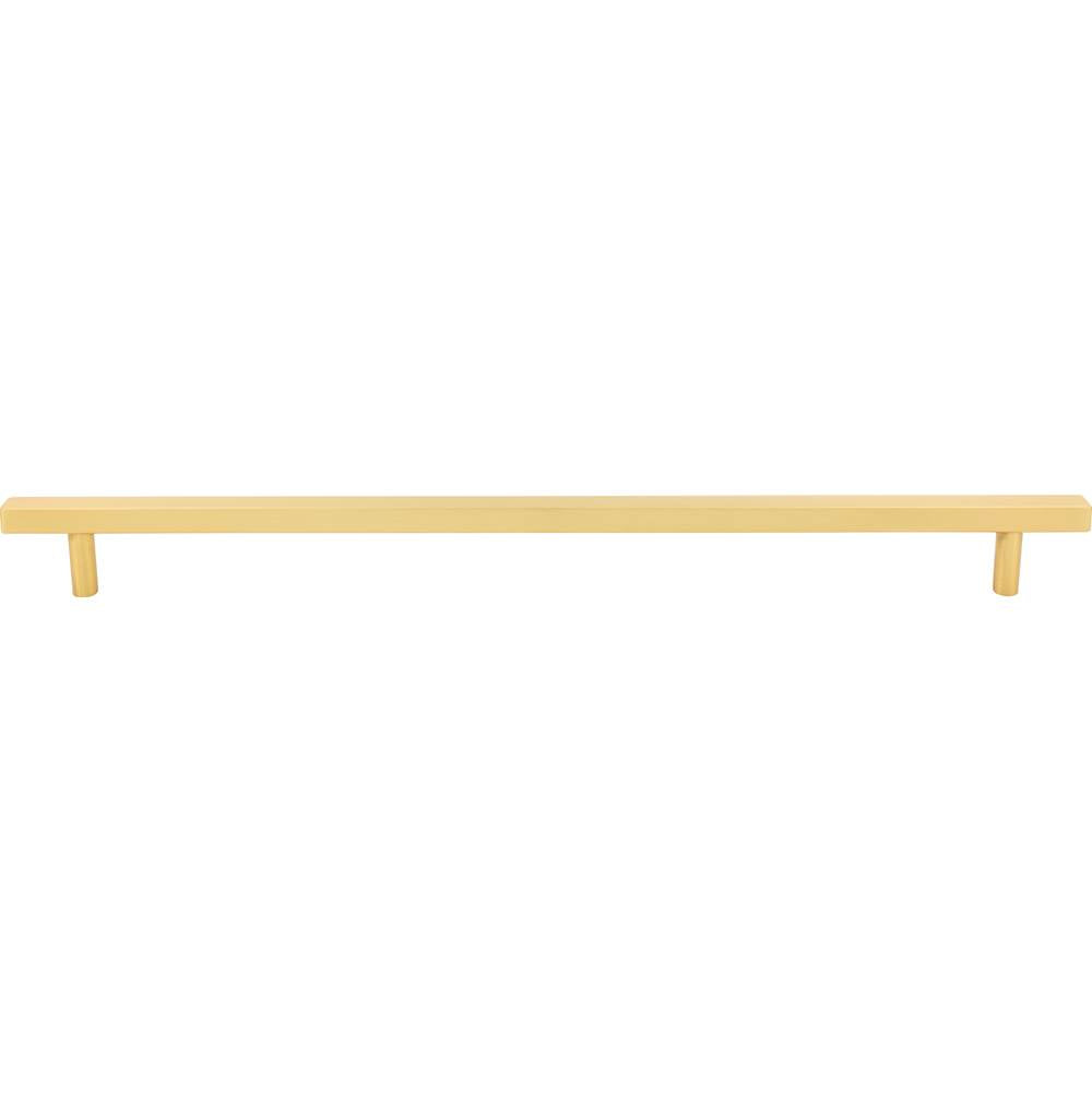 18'' Center-to-Center Brushed Gold Square Dominique Appliance Handle