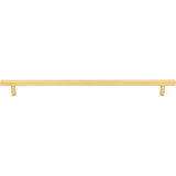 18'' Center-to-Center Brushed Gold Square Dominique Appliance Handle