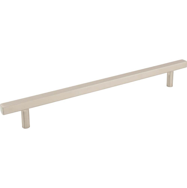 Jeffrey Alexander - 12'' Center-to-Center Satin Nickel Square Dominique Appliance Handle - Satin Nickel