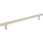Jeffrey Alexander - 12'' Center-to-Center Satin Nickel Square Dominique Appliance Handle - Satin Nickel