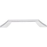 128 mm Center-to-Center Polished Chrome Square Royce Cabinet Pull