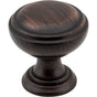 Jeffrey Alexander - 1-1/4'' Diameter Brushed Oil Rubbed Bronze Tiffany Cabinet Knob - Brushed Oil Rubbed Bronze