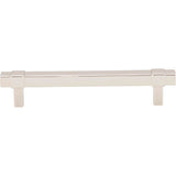 128 mm Center-to-Center Polished Nickel Square Zane Cabinet Pull