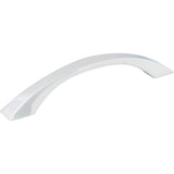 Jeffrey Alexander - 128 mm Center-to-Center Polished Chrome Flared Philip Cabinet Pull - Polished Chrome