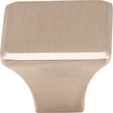 1-1/4'' Overall Length Satin Nickel Square Marlo Cabinet Knob