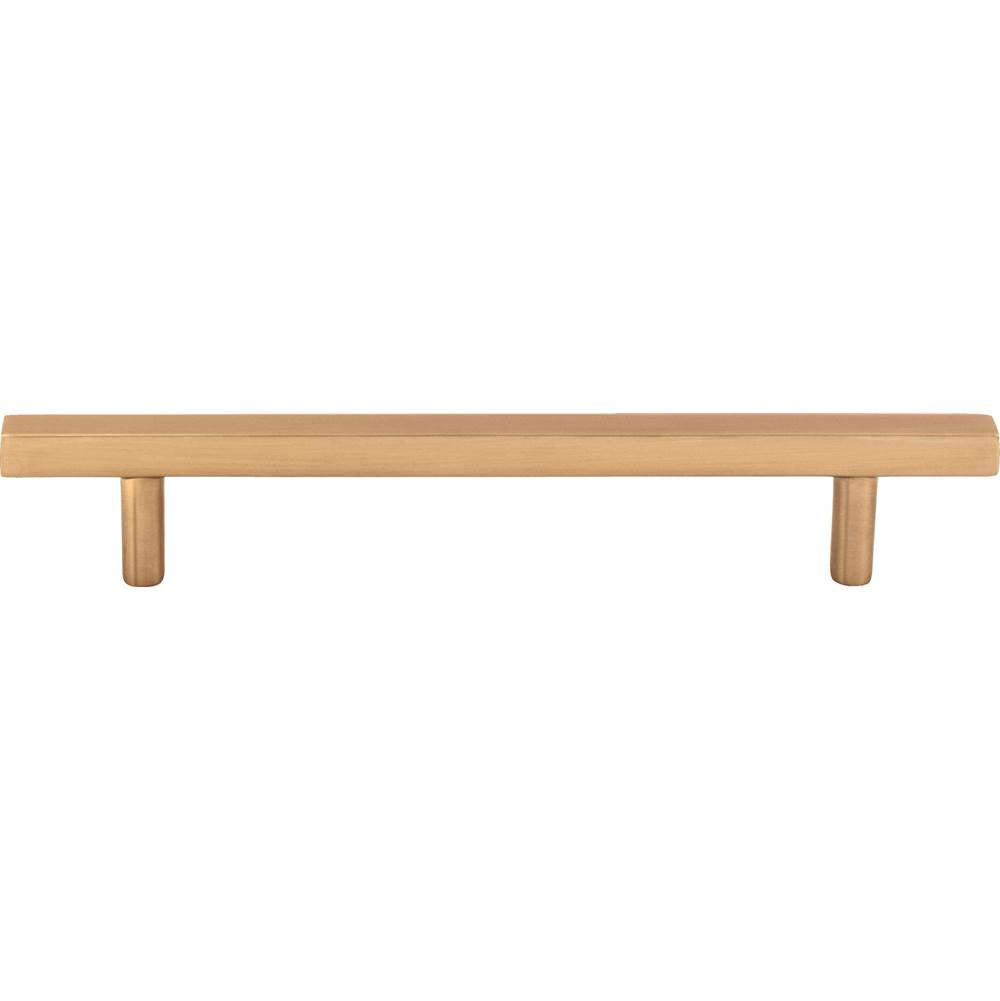 128 mm Center-to-Center Satin Bronze Square Dominique Cabinet Bar Pull