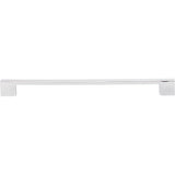 256 mm Center-to-Center Polished Chrome Square Sutton Cabinet Bar Pull