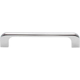 128 mm Center-to-Center Polished Chrome Alvar Cabinet Pull