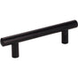 Jeffrey Alexander - 96 mm Center-to-Center Matte Black Key West Cabinet Bar Pull - Matte Black