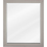 Jeffrey Alexander - 24 W x 1'' D x 28'' H Grey Cade mirror - Grey