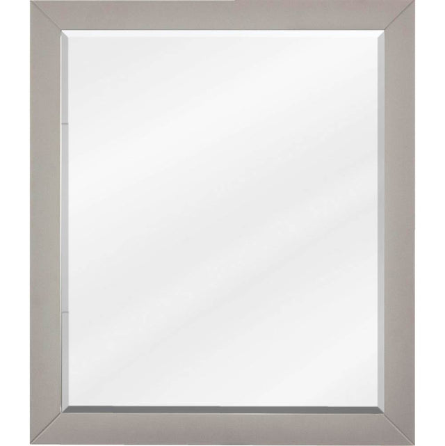 Jeffrey Alexander - 24 W x 1'' D x 28'' H Grey Cade mirror - Grey