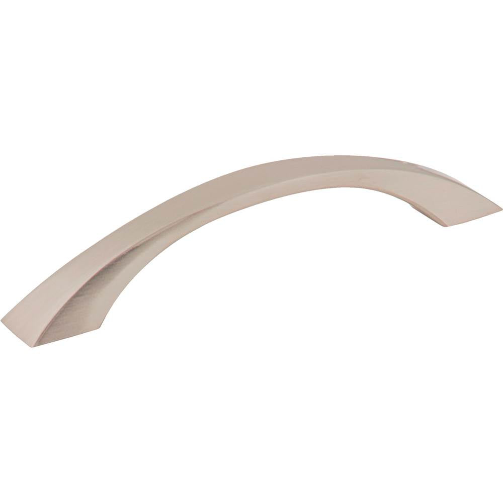 Jeffrey Alexander - 128 mm Center-to-Center Satin Nickel Flared Philip Cabinet Pull - Satin Nickel