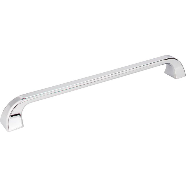 Jeffrey Alexander - 12'' Center-to-Center Polished Chrome Square Marlo Appliance Handle - Polished Chrome