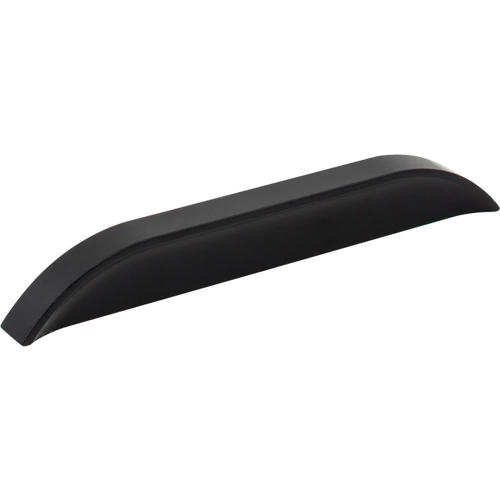 Jeffrey Alexander - 128 mm / 160 mm Center-to-Center Matte Black Elara Cabinet Pinch Pull - Matte Black