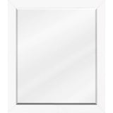 Jeffrey Alexander - 22'' W x 1'' D x 28'' H White Cade mirror - White