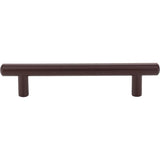 128 mm Center-to-Center Dark Bronze Key Largo Cabinet Bar Pull