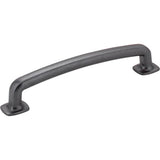 Jeffrey Alexander - 128 mm Center-to-Center Gun Metal Belcastel 1 Cabinet Pull - Gun Metal