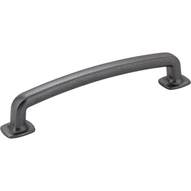 Jeffrey Alexander - 128 mm Center-to-Center Gun Metal Belcastel 1 Cabinet Pull - Gun Metal