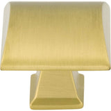 1-1/4'' Overall Length  Brushed Gold Roman Cabinet Knob
