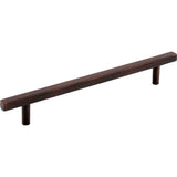 Jeffrey Alexander - 160 mm Center-to-Center Brushed Oil Rubbed Bronze Square Dominique Cabinet Bar Pull - Brushed Oil Rubbed Bronze