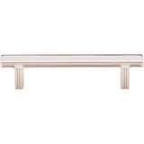 96 mm Center-to-Center Polished Nickel Square Anwick Cabinet Pull