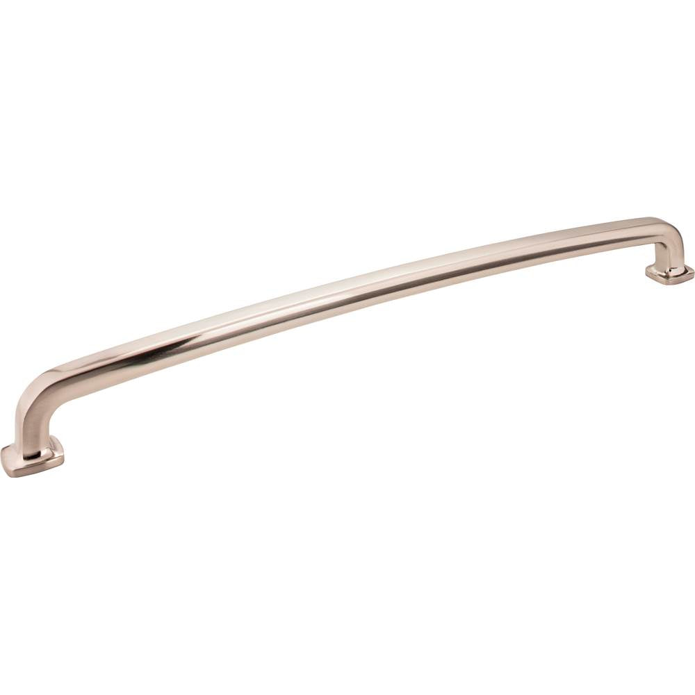 Jeffrey Alexander - 18'' Center-to-Center Satin Nickel Belcastel 1 Appliance Handle - Satin Nickel