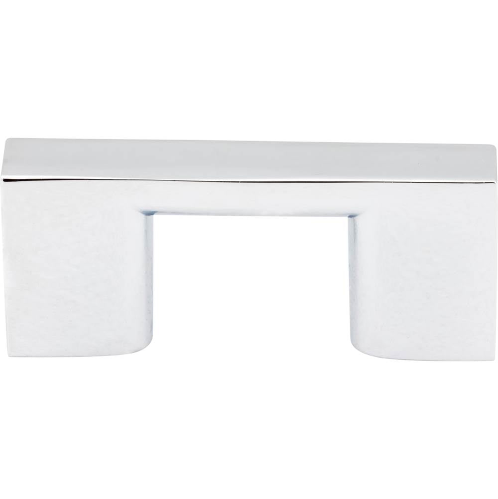 32 mm Center-to-Center Polished Chrome Square Sutton Cabinet Bar Pull