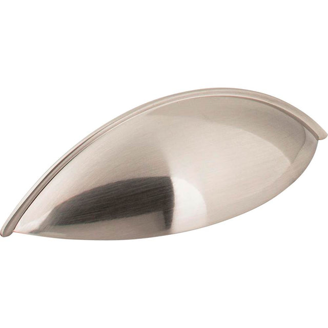 Jeffrey Alexander - 96 mm Center-to-Center Satin Nickel Bordeaux Cabinet Cup Pull - Satin Nickel