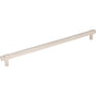 Jeffrey Alexander - 305 mm Center-to-Center Polished Nickel Square Zane Cabinet Pull - Polished Nickel
