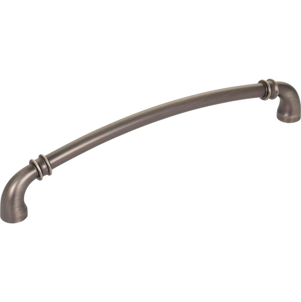 Jeffrey Alexander - 192 mm Center-to-Center Brushed Pewter Marie Cabinet Pull - Brushed Pewter
