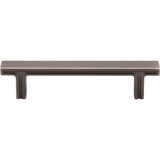 96 mm Center-to-Center Brushed Pewter Square Anwick Cabinet Pull