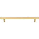 12'' Center-to-Center Brushed Gold Square Dominique Appliance Handle
