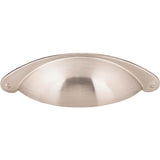 3'' Center-to-Center Satin Nickel Lyon Cabinet Cup Pull