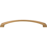224 mm Center-to-Center Brushed Gold Arched Roman Cabinet Pull